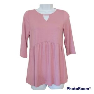 My Amelia James 3/4 sleeve tunic top